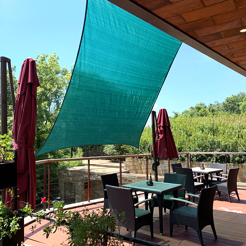 HDPE Garden Sail Shade Vải / Canopy